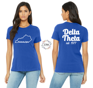 Kentucky Zeta Shirt with Chapter and Year - UNISEX FIT